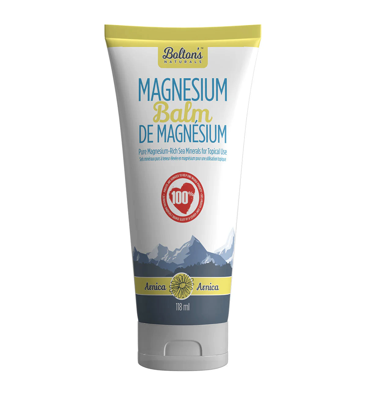 Baume au magnésium et Arnica - Bolton's - 118ml